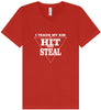 Hit and Steal Unisex V-Neck Shirt