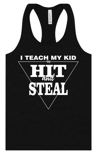 Hit and Steal Women's Racerback Tank