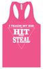 Hit and Steal Women's Racerback Tank