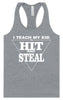 Hit and Steal Women's Racerback Tank
