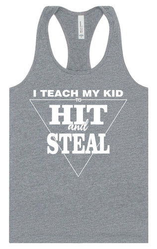 Hit and Steal Women's Racerback Tank