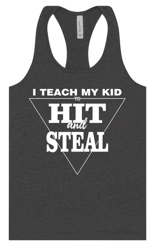 Hit and Steal Women's Racerback Tank