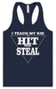 Hit and Steal Women's Racerback Tank