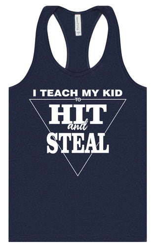 Hit and Steal Women's Racerback Tank
