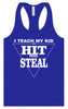 Hit and Steal Women's Racerback Tank