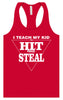 Hit and Steal Women's Racerback Tank