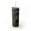 Skinny Tumbler with Straw – 20 oz Stainless Steel Cup