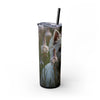 Skinny Tumbler with Straw – 20 oz Stainless Steel Cup