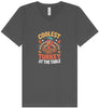 Coolest Turkey at the Table Unisex V-Neck Shirt