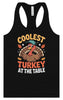 Coolest Turkey at the Table Women's Racerback Tank