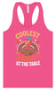 Coolest Turkey at the Table Women's Racerback Tank