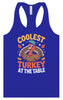 Coolest Turkey at the Table Women's Racerback Tank