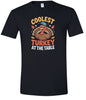Coolest Turkey at the Table Adult Gildan Soft Shirt