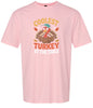 Coolest Turkey at the Table Adult Gildan Soft Shirt