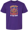 Coolest Turkey at the Table Children's Gildan Soft Shirt