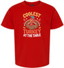 Coolest Turkey at the Table Children's Gildan Soft Shirt
