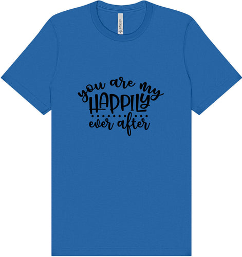 My Happily Ever After Adult Bella Canvas Shirt