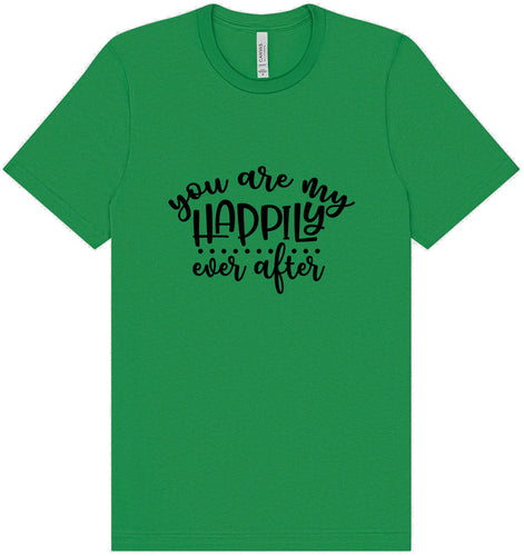 My Happily Ever After Adult Bella Canvas Shirt