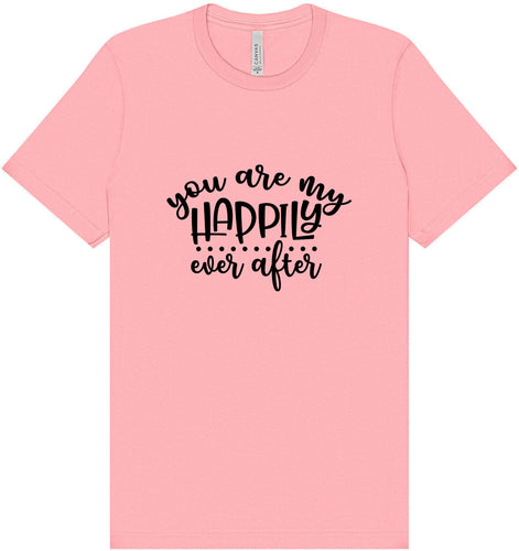 My Happily Ever After Adult Bella Canvas Shirt