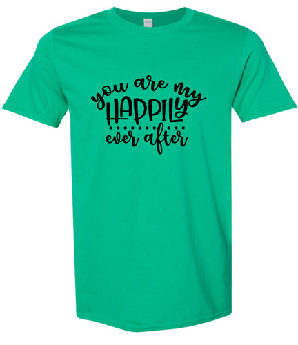 My Happily Ever After Adult Gildan Soft Shirt