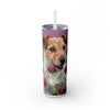 Skinny Tumbler with Straw – 20 oz Stainless Steel Cup
