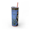 Skinny Tumbler with Straw – 20 oz Stainless Steel Cup