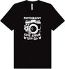 Photography is a Love Affair Adult Bella Canvas Shirt
