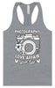 Photography is a Love Affair Women's Racerback Tank