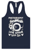 Photography is a Love Affair Women's Racerback Tank