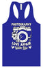 Photography is a Love Affair Women's Racerback Tank
