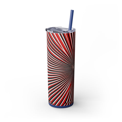 Skinny Tumbler with Straw – 20 oz Stainless Steel Cup