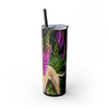 Skinny Tumbler with Straw – 20 oz Stainless Steel Cup
