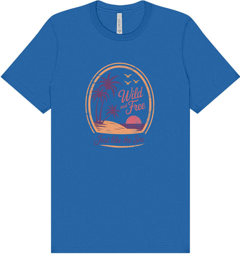 Just Like the Sea Adult Bella Canvas Shirt