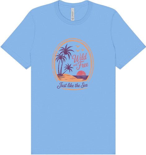 Just Like the Sea Adult Bella Canvas Shirt