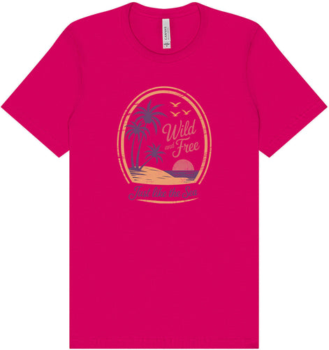 Just Like the Sea Adult Bella Canvas Shirt