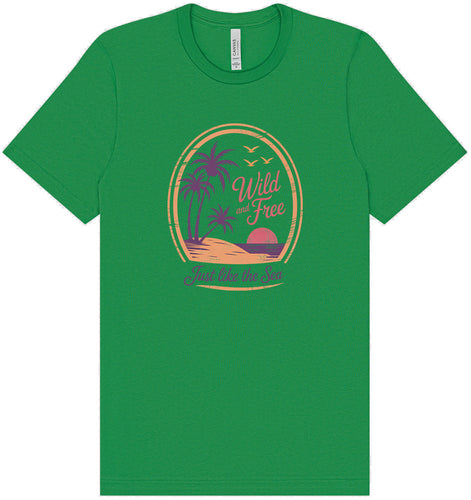 Just Like the Sea Adult Bella Canvas Shirt