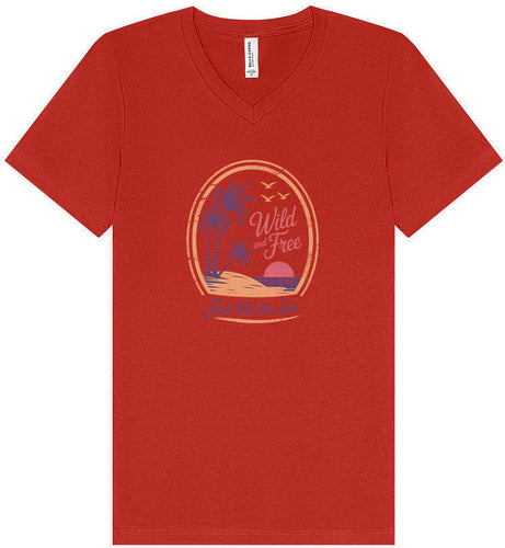 Just Like the Sea Unisex V-Neck Shirt