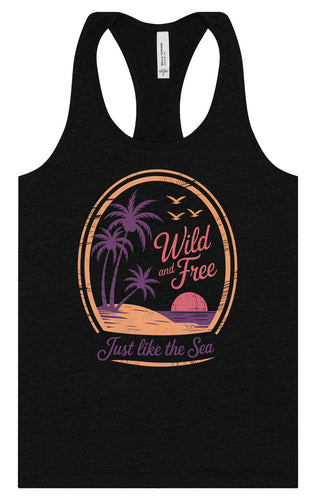 Just Like the Sea Women's Racerback Tank