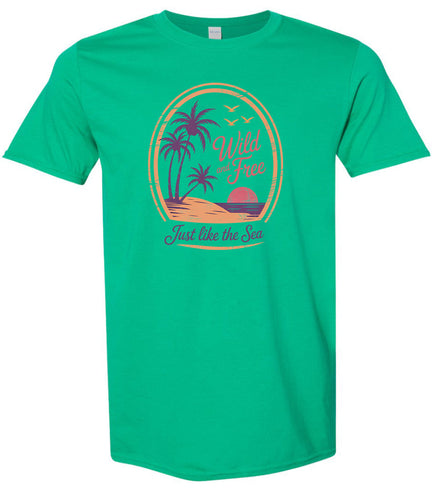 Just Like the Sea Adult Gildan Soft Shirt