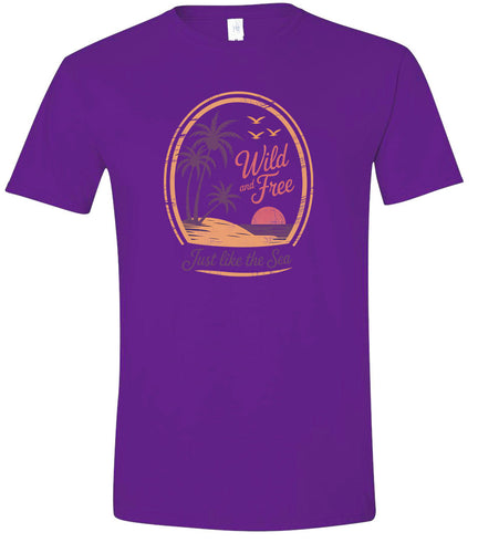 Just Like the Sea Adult Gildan Soft Shirt