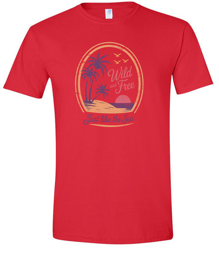 Just Like the Sea Adult Gildan Soft Shirt