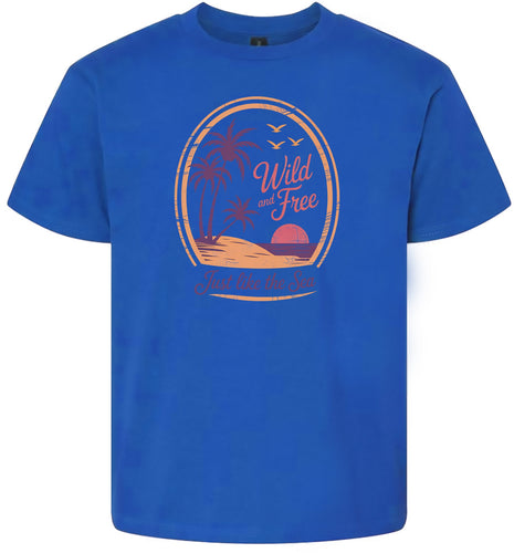 Just Like the Sea Children's Gildan Soft Shirt