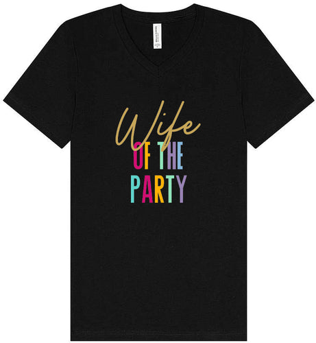 The Wife of the Party Unisex V-Neck Shirt
