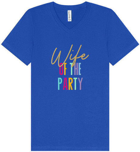 The Wife of the Party Unisex V-Neck Shirt
