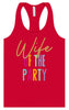 The Wife of the Party Women's Racerback Tank