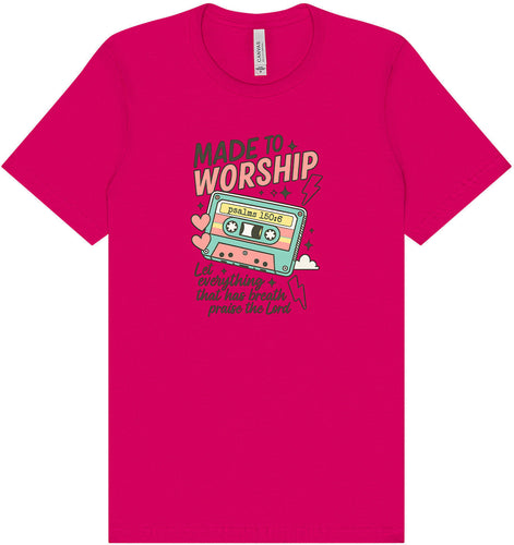Made to Worship Adult Bella Canvas Shirt