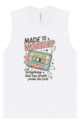 Made to Worship Muscle Tank