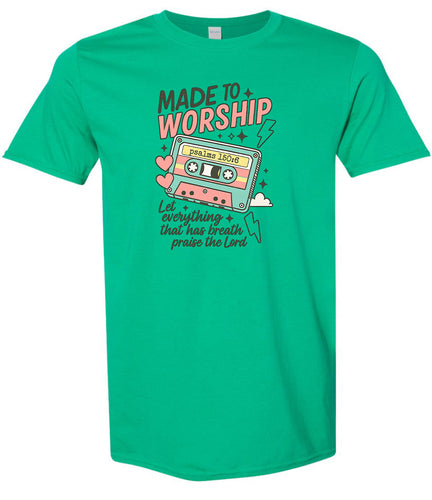 Made to Worship Adult Gildan Soft Shirt