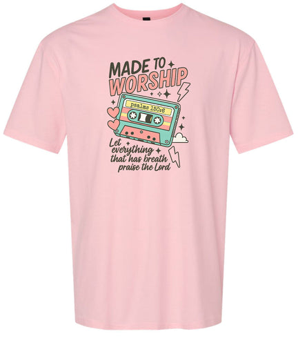 Made to Worship Adult Gildan Soft Shirt