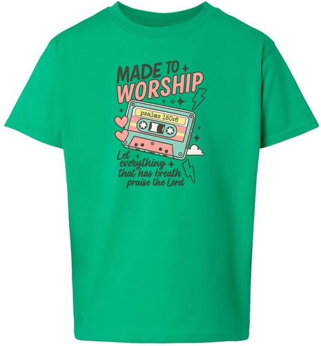 Made to Worship Children's Gildan Soft Shirt